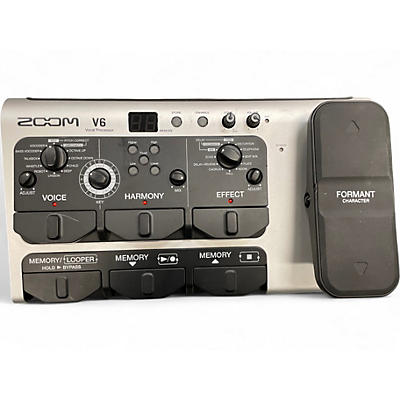 Used Zoom V6 VOCAL PROCESSOR Vocal Processor