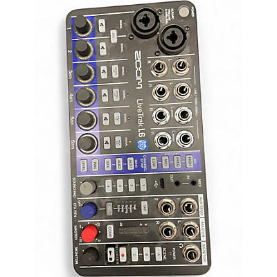 Used Zoom ZL6 LIVETRAK L6 Unpowered Mixer