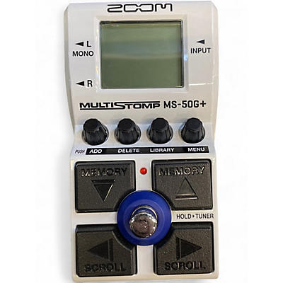 Used Zoom ZMS50G Multistomp Effect Processor