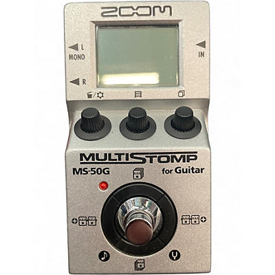 Used Zoom ZMS50G Multistomp Effect Processor