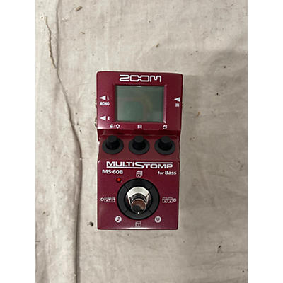 Zoom Used Zoom ZMS60B Multistomp Bass Bass Effect Pedal