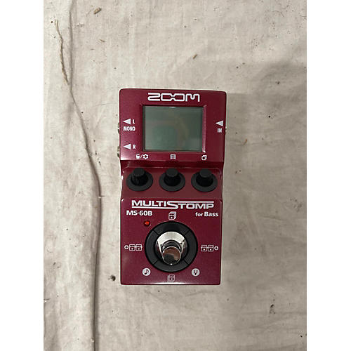 Zoom Used Zoom ZMS60B Multistomp Bass Bass Effect Pedal