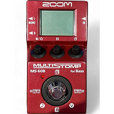 Zoom Used Zoom ZMS60B Multistomp Bass Bass Effect Pedal