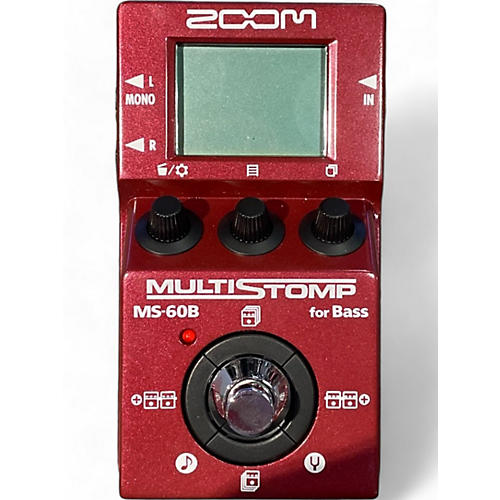 Zoom Used Zoom ZMS60B Multistomp Bass Bass Effect Pedal