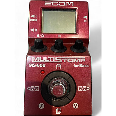 Used Zoom ZMS60B Multistomp Bass Bass Effect Pedal