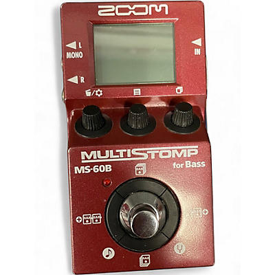 Used Zoom ZMS60B Multistomp Bass Bass Effect Pedal