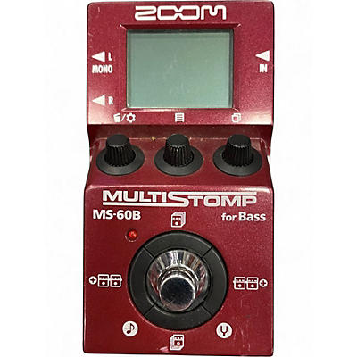 Used Zoom ZMS60B Multistomp Bass Bass Effect Pedal