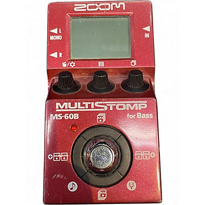 Used Zoom ZMS60B Multistomp Bass Bass Effect Pedal