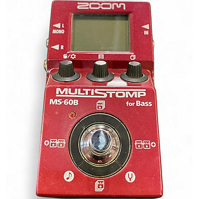 Used Zoom ZMS60B Multistomp Bass Bass Effect Pedal