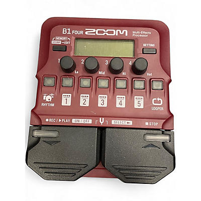 Used Zoom b1 FOUR Effect Processor