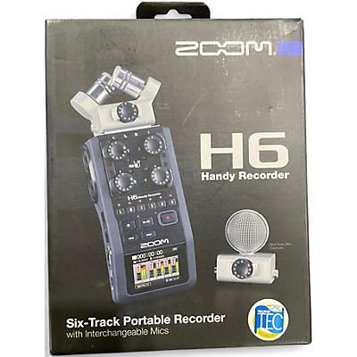 Used Zoom h6 handy recorder MultiTrack Recorder