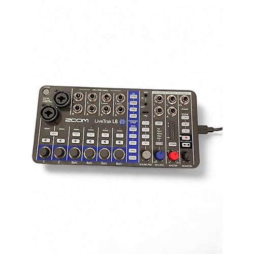Used Zoom liveTrak6 Unpowered Mixer