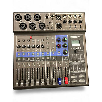 Used Zoom livetrak l-8 Unpowered Mixer