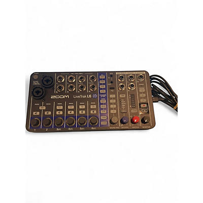 Used Zoom livetrak l6 Powered Mixer
