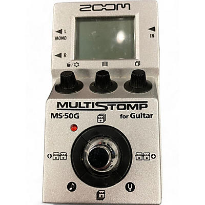 Used Zoom ms-50g Effect Processor