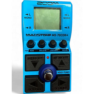 Used Zoom ms70cdr+ Effect Processor