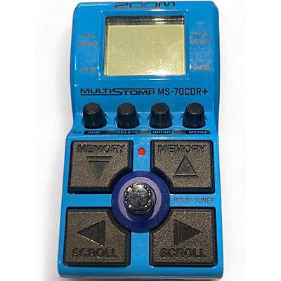 Used Zoom multistomp ms-70cdr+ Effect Processor