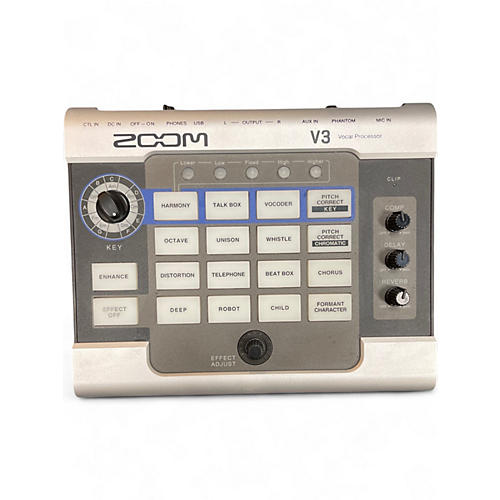 Used Zoom v3 Vocal Processor