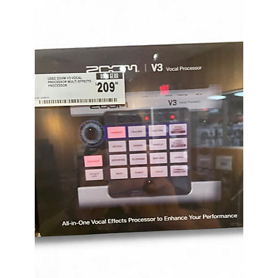 Used Zoom v3 vocal processor Multi Effects Processor