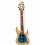 Used Zuwei Custom Shop Series Blue Starburst Solid Body Electric Guitar Blue Starburst