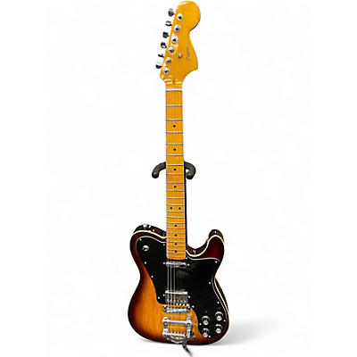Used Zuwei Telecaster 2 Color Sunburst Solid Body Electric Guitar