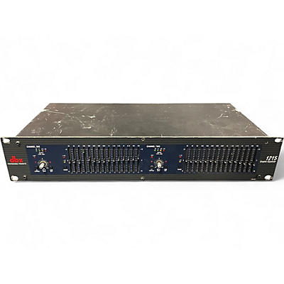 Used dbx 1215 Dual 15-Band Graphic Equalizer