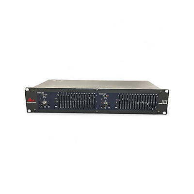 Used dbx 1215 Dual 15-Band Graphic Equalizer