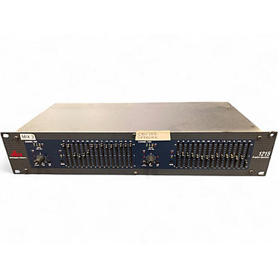 Used dbx 1215 Dual 15-Band Graphic Equalizer
