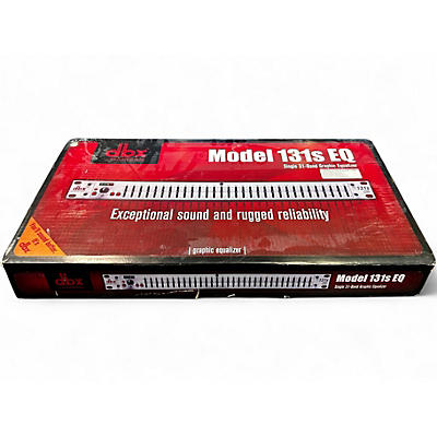 Used dbx 131S Single Channel 31-Band Graphic Equalizer