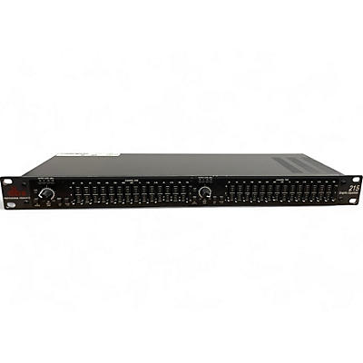 Used dbx 215 Dual 15-Band Graphic Equalizer
