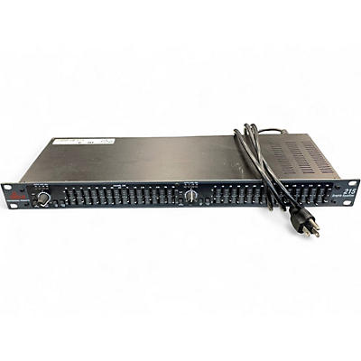 Used dbx 215 Dual 15-Band Graphic Equalizer
