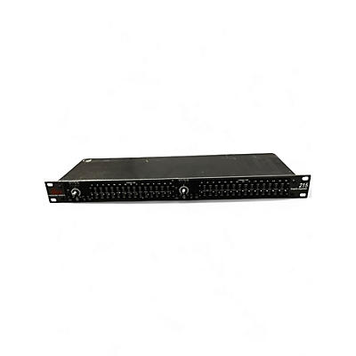Used dbx 215S Dual Channel 15-Band Graphic Equalizer