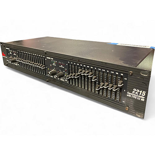 Used dbx 2215 Dual-Channel 15-Band Equalizer