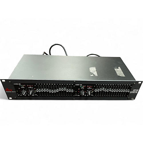 Used dbx 2215 Dual-Channel 15-Band Equalizer