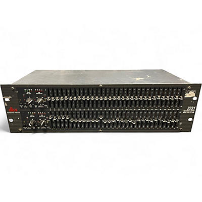 Used dbx 2231 Dual 31-Band Graphic Equalizer