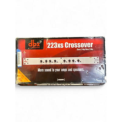 Used dbx 223XS Stereo 2-Way/Mono 3-Way Crossover