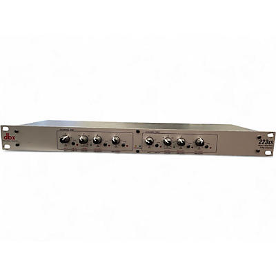 Used dbx 223XS Stereo 2-Way/Mono 3-Way Crossover