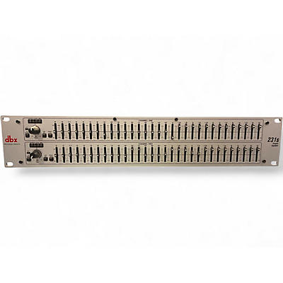 Used dbx 231s Dual Channel 31-Band Graphic Equalizer