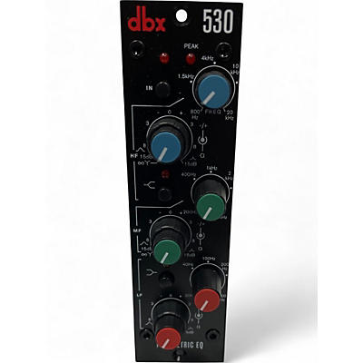 Used dbx  530 parametric 3-band equalizer 500-series Equalizer