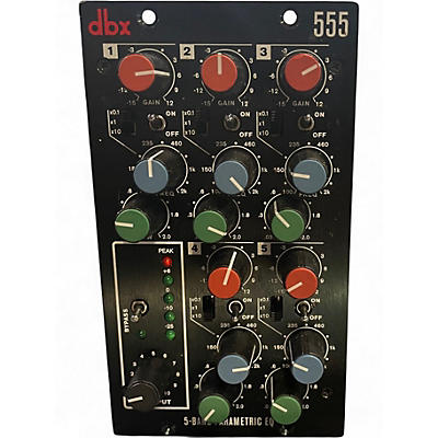 Used dbx 555 5-BAND PARA EQ Rack Equipment