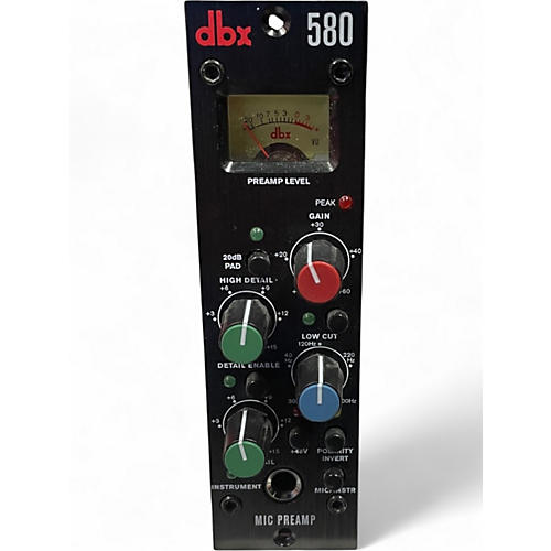 Used dbx 580 Mic Preamplifier Rack Equipment