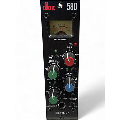 Used dbx 580 Mic Preamplifier Rack Equipment