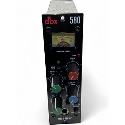 Used dbx 580 Microphone Preamp Rack Equipment