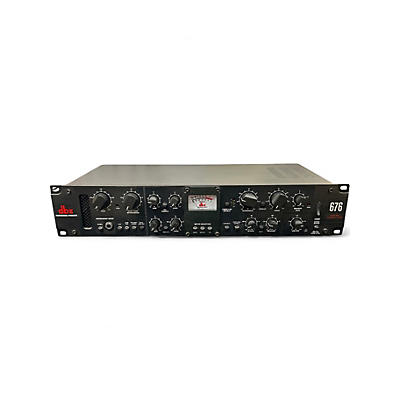 Used dbx 676 Tube Mic Channel Strip Microphone Preamp