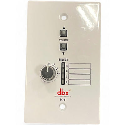 Used dbx DBXZC8V Wall Mount Zone Volume Control Signal Processor