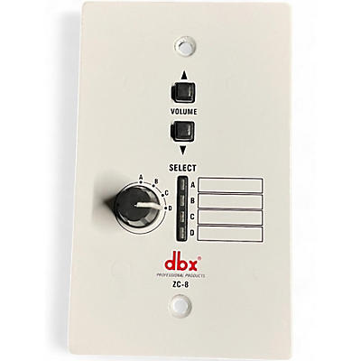 Used dbx DBXZC8V Wall Mount Zone Volume Control Signal Processor