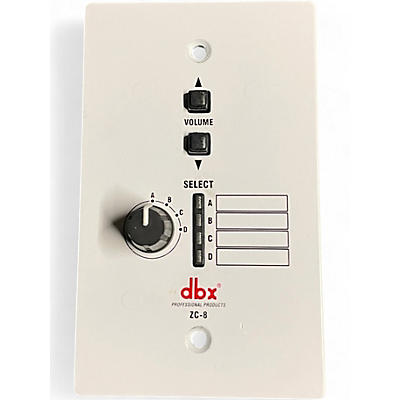 Used dbx DBXZC8V Wall Mount Zone Volume Control Signal Processor