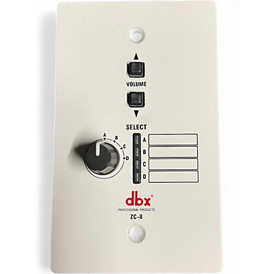 Used dbx DBXZC8V Wall Mount Zone Volume Control Signal Processor