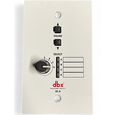 Used dbx DBXZC8V Wall Mount Zone Volume Control Signal Processor
