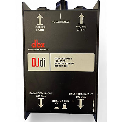 Used dbx DJDI Direct Box